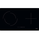 Bếp từ kết hợp điện, 1 vùng tỏa nhiệt và 1 vùng nấu từ, điều khiển cảm ứng trượt, 77 cm