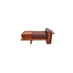 Sofa Gỗ Gõ Đỏ 01 Chỗ Ngồi TN01