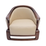 Ghế Sofa Gỗ Óc Chó 01 Chỗ Ngồi TN01