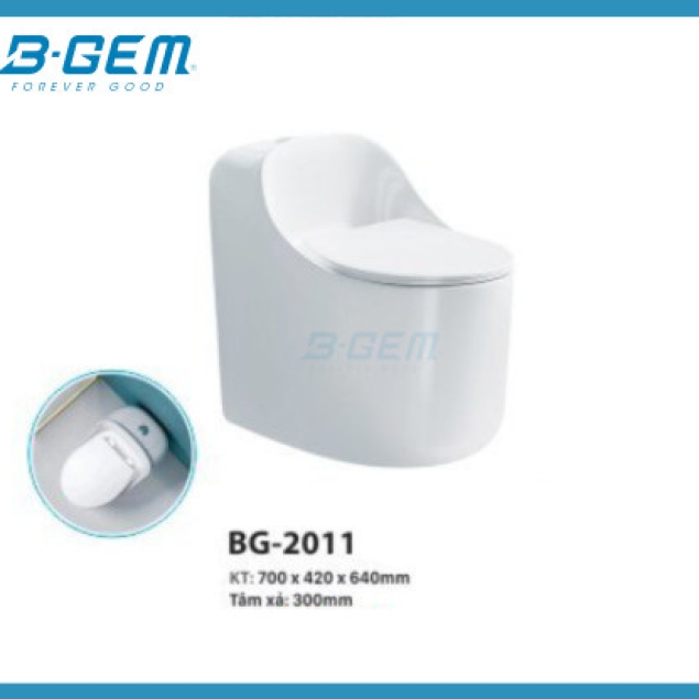 BÀN CẦU KHỐI SỨ TINH KHIẾT CAO CẤP B-GEM BG-2011