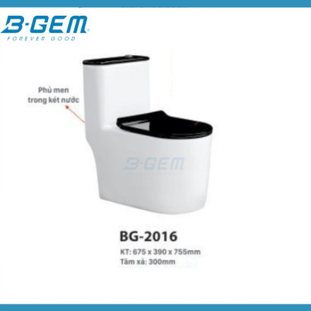 BÀN CẦU KHỐI SỨ TINH KHIẾT CAO CẤP B-GEM BG-2016