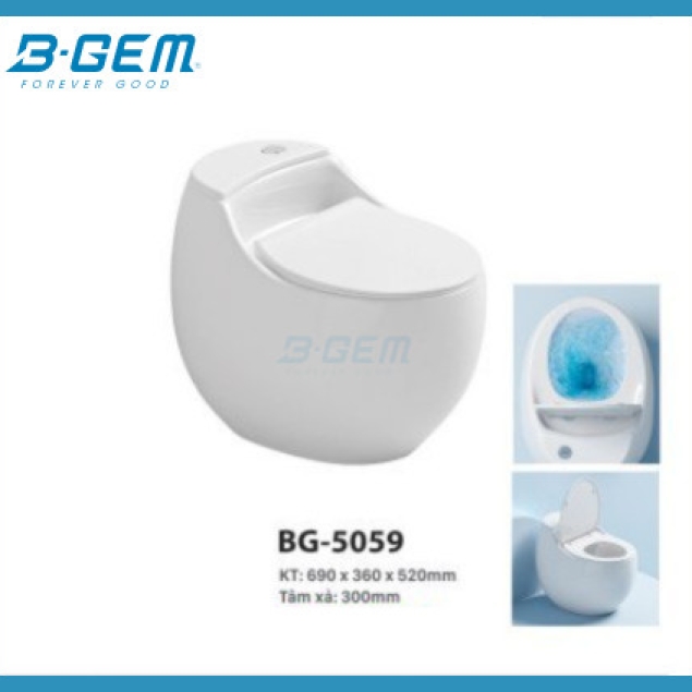 BÀN CẦU KHỐI SỨ TINH KHIẾT CAO CẤP B-GEM BG-5059