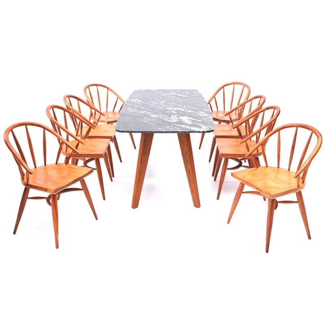 Bộ Bàn Ăn Gỗ Gõ Đỏ TN13