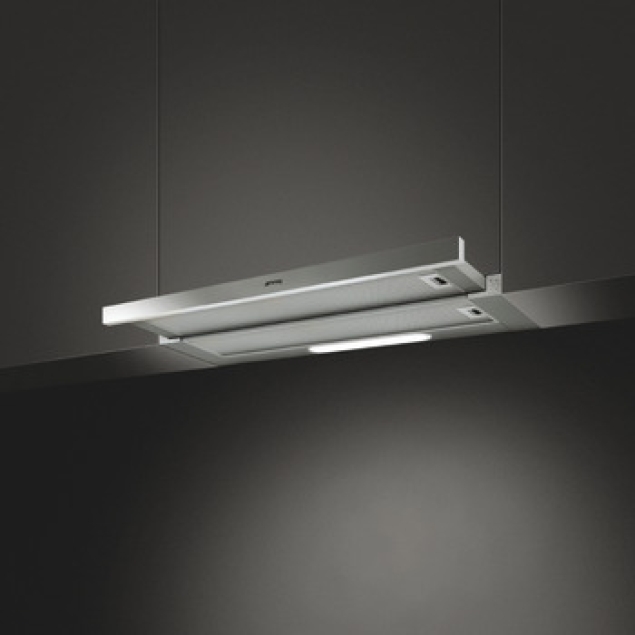 Máy hút mùi âm tủ, Smeg, điều khiển bằng nút nhấn