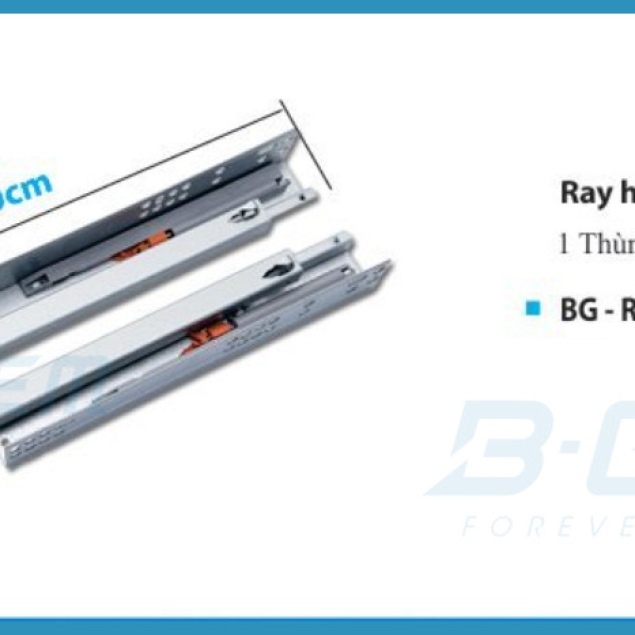 RAY HƠI INOX304 CAO CẤP DÀY 1.2MM DÀI 40CM B-GEM BG-RH01