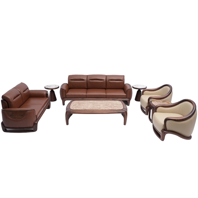 Bộ Sofa Gỗ Óc Chó TN01